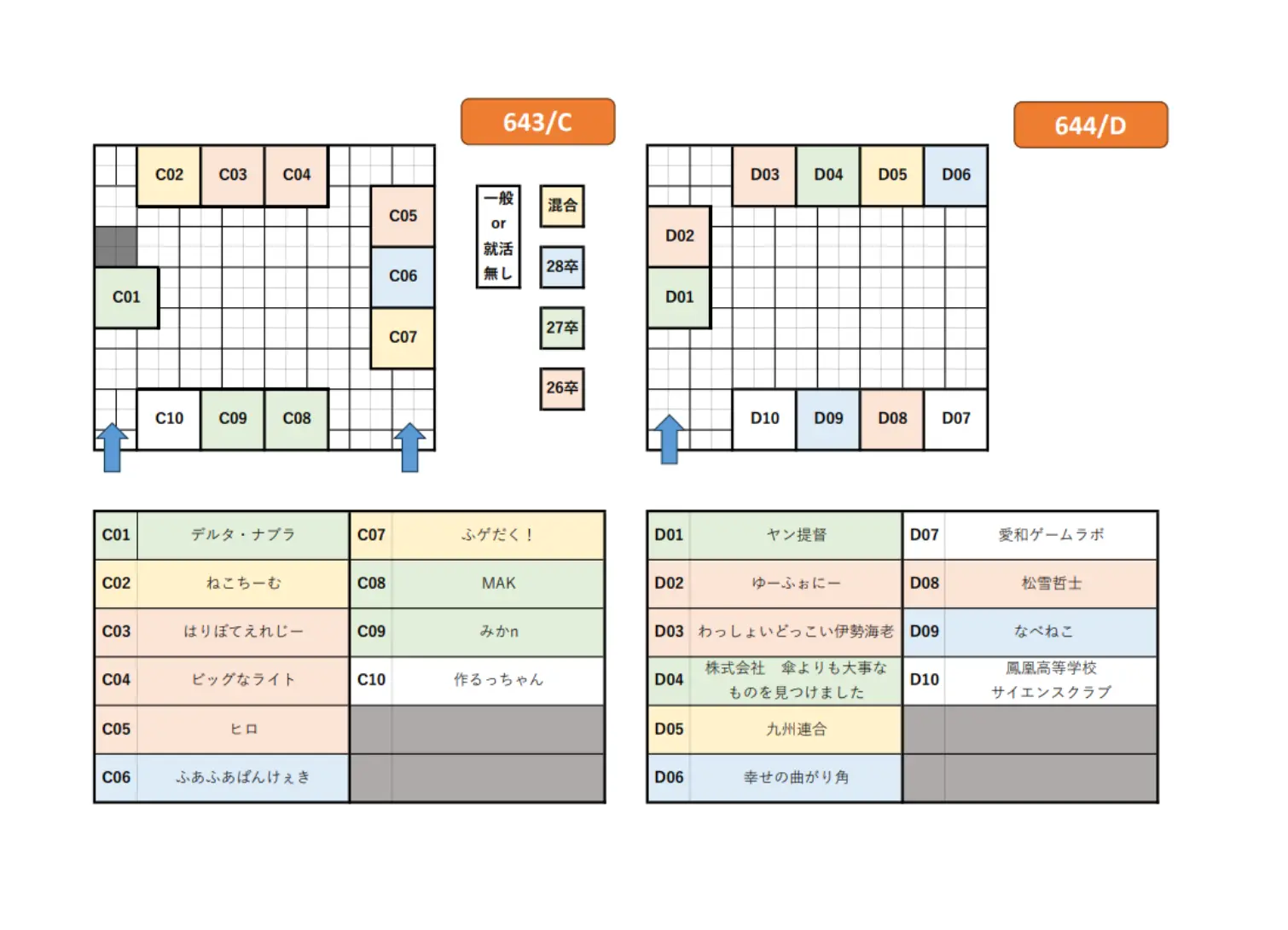 会場図